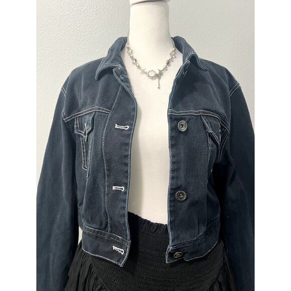 Empyre Dark Denim Jacket - Picture 2 of 8